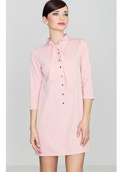 Sukienka K369, Kolor różowy, Rozmiar S, Lenitif ze sklepu Primodo w kategorii Sukienki - zdjęcie 140698273