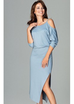 Sukienka K479, Kolor niebieski, Rozmiar L, Lenitif ze sklepu Primodo w kategorii Sukienki - zdjęcie 140699392