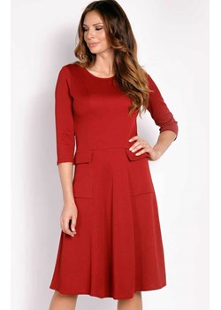 Sukienka L012, Kolor bordowy, Rozmiar L, Lou-Lou ze sklepu Primodo w kategorii Sukienki - zdjęcie 140700014