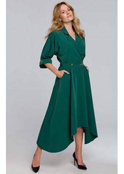 K086 sukienka, Kolor zielony, Rozmiar S, makover ze sklepu Primodo w kategorii Sukienki - zdjęcie 140700983