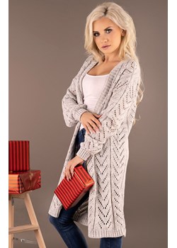 Maramela Grey sweter kardigan, Kolor szary, Rozmiar S/M, Merribel ze sklepu Primodo w kategorii Swetry damskie - zdjęcie 140701802