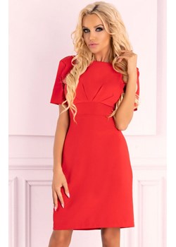 Sarinita Raspberry 1119 sukienka z odkrytymi plecami, Kolor czerwony, Rozmiar S, Merribel ze sklepu Primodo w kategorii Sukienki - zdjęcie 140702152