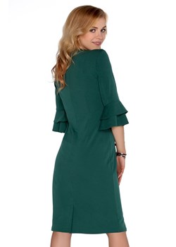 Keretemin Dark Green FZ1738 sukienka, Kolor zielony, Rozmiar L, Merribel - id: 115775 - marki Merribel - 140702294 Keretemin Dark Green FZ1738 sukienka, Kolor zielony, Rozmiar L, Merribel ze sklepu Primodo w kategorii Sukienki - zdjęcie 140702294