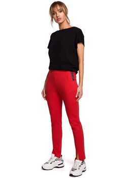 Spodnie M493, Kolor czerwony, Rozmiar M, MOE ze sklepu Primodo w kategorii Spodnie damskie - zdjęcie 140703711