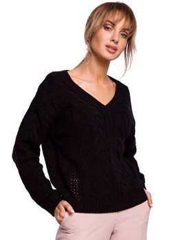 Sweter M510, Kolor czarny, Rozmiar S/M, MOE ze sklepu Primodo w kategorii Swetry damskie - zdjęcie 140703830