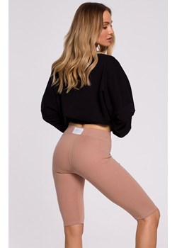 M593 krótkie legginsy kolarki, Kolor mocca, Rozmiar L, MOE ze sklepu Primodo w kategorii Szorty - zdjęcie 140704650
