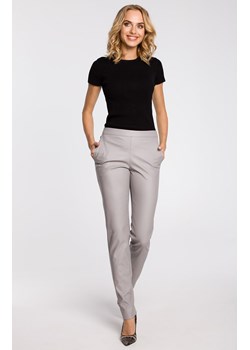 Spodnie M144, Kolor szary, Rozmiar S, MOE ze sklepu Primodo w kategorii Spodnie damskie - zdjęcie 140705350