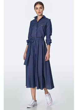 Jeansowa sukienka S159, Kolor jeans, Rozmiar 36, Nife ze sklepu Primodo w kategorii Sukienki - zdjęcie 140705963