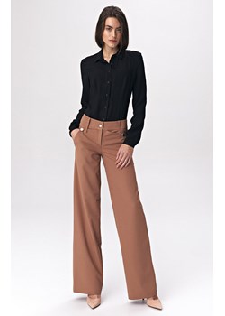 Spodnie damskie Nife z wiskozy  ze sklepu Primodo w kategorii Spodnie damskie - zdjęcie 140706254