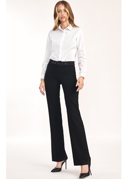 SD61 Spodnie z rozszerzaną nogawką, Kolor czarny, Rozmiar 38, Nife ze sklepu Primodo w kategorii Spodnie damskie - zdjęcie 140706310