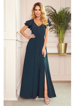 310-1 Lidia sukienka, Kolor ciemnozielony, Rozmiar L, Numoco ze sklepu Primodo w kategorii Sukienki - zdjęcie 140707143