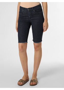 Olivia Damskie spodenki jeansowe Kobiety Bawełna dark stone jednolity ze sklepu vangraaf w kategorii Szorty - zdjęcie 140816323