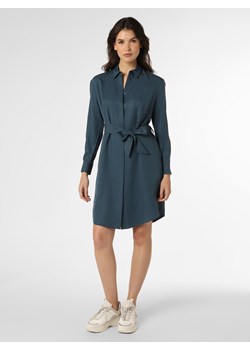 Calvin Klein Sukienka damska Kobiety wiskoza petrol jednolity ze sklepu vangraaf w kategorii Sukienki - zdjęcie 140816334