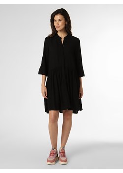 mbyM Sukienka damska Kobiety wiskoza czarny jednolity ze sklepu vangraaf w kategorii Sukienki - zdjęcie 140816341