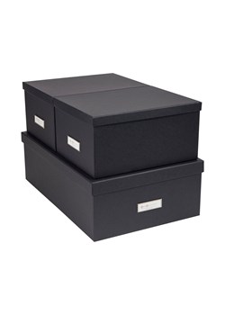Bigso Box of Sweden zestaw pudełek do przechowywania Inge (3-pack) ze sklepu ANSWEAR.com w kategorii Akcesoria biurowe - zdjęcie 140821051