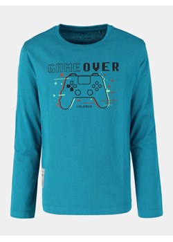 Niebieska koszulka dla chłopca, z motywem gry komputerowe L-GAME JUNIOR ze sklepu Volcano.pl w kategorii T-shirty chłopięce - zdjęcie 140948190