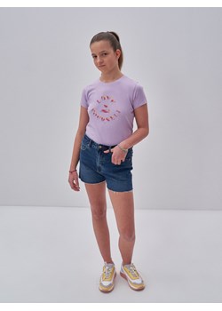 Szorty dziewczęce jeansowe z surowym wykoŅczeniem Shaina 516 ze sklepu Big Star w kategorii Spodenki dziewczęce - zdjęcie 140954442