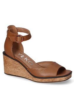 Sandały Ryłko 6TFX4_X_2PB Brązowe Lico ze sklepu Arturo-obuwie w kategorii Sandały damskie - zdjęcie 140998250