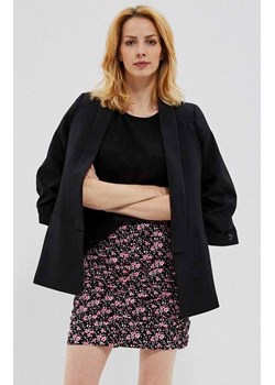 3701 Ołówkowa spódnica w kwiaty, Kolor czarny-wzór, Rozmiar XS, Moodo ze sklepu Primodo w kategorii Spódnice - zdjęcie 141017394
