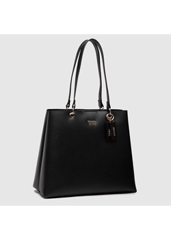 GUESS - Czarna shopperka ECO MIA z brelokiem ze sklepu outfit.pl w kategorii Torby Shopper bag - zdjęcie 141023451
