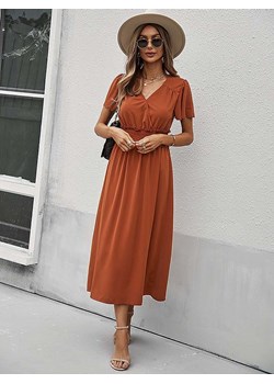 Sukienka w kolorze pomarańczowym ze sklepu Limango Polska w kategorii Sukienki - zdjęcie 141129563