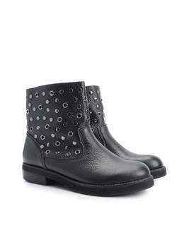 Twinset Botki "Biker" ze sklepu ubierzsie.com w kategorii Botki - zdjęcie 141133590