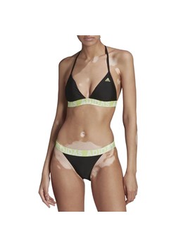 Strój kąpielowy adidas Beach Bikini HA3531 - czarno-zielony ze sklepu streetstyle24.pl w kategorii Stroje kąpielowe - zdjęcie 141133692