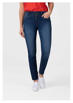 Timezone Dżinsy &quot;Enya&quot; - Slim fit - w kolorze granatowym ze sklepu Limango Polska w kategorii Jeansy damskie - zdjęcie 141151463