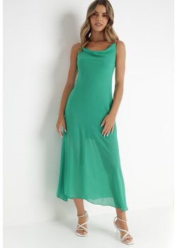 Zielona Sukienka Philice ze sklepu Born2be Odzież w kategorii Sukienki - zdjęcie 141153874
