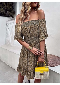 Sukienka w kolorze żółto-czarnym ze sklepu Limango Polska w kategorii Sukienki - zdjęcie 141181150