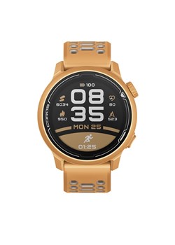 Smartwatch COROS - Pace 2 WPACE2-GLD Gold W/Silicone Band ze sklepu eobuwie.pl w kategorii Zegarki - zdjęcie 141185091