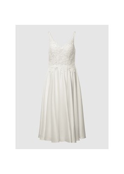 Suknia ślubna z ozdobnym obszyciem ze sklepu Peek&Cloppenburg  w kategorii Sukienki - zdjęcie 141257964