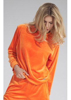 Bluza M760, Kolor pomarańczowy, Rozmiar L, Figl ze sklepu Primodo w kategorii Bluzy damskie - zdjęcie 141265463