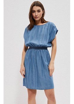 3724 Letnia sukienka lyocell, Kolor niebieski, Rozmiar XL, Moodo ze sklepu Primodo w kategorii Sukienki - zdjęcie 141265493