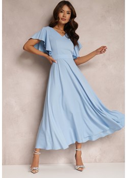 Niebieska Sukienka Bouchard ze sklepu Renee odzież w kategorii Sukienki - zdjęcie 141290342