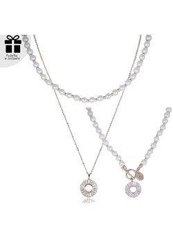 Komplet biżuterii z perełek: naszyjnik i bransoletka ze sklepu Evangarda.pl w kategorii Komplety biżuterii - zdjęcie 141312871
