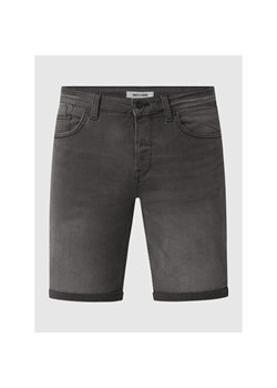 Szorty jeansowe z dodatkiem streczu model ‘Ply’ ze sklepu Peek&Cloppenburg  w kategorii Spodenki męskie - zdjęcie 141349194