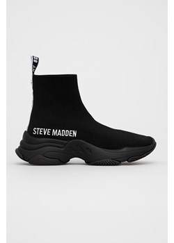 Steve Madden Buty Master kolor czarny na płaskiej podeszwie ze sklepu ANSWEAR.com w kategorii Buty sportowe damskie - zdjęcie 141373560