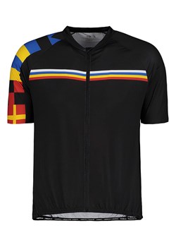 Koszulka rowerowa "Runa" w kolorze czarnym ze wzorem ze sklepu Limango Polska w kategorii T-shirty męskie - zdjęcie 141417782