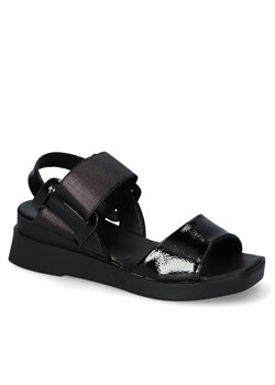 Sandały Potocki 22-21027BK Czarne ze sklepu Arturo-obuwie w kategorii Sandały damskie - zdjęcie 141454331