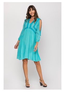 Sukienka w kolorze turkusowym ze sklepu Limango Polska w kategorii Sukienki - zdjęcie 141475042