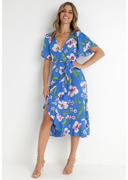 Ciemnoniebieska Sukienka Rirra ze sklepu Born2be Odzież w kategorii Sukienki - zdjęcie 141501730