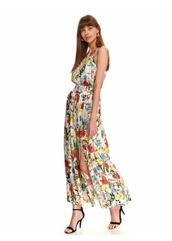 Długa sukienka w kwiatowy wzór ze sklepu Top Secret w kategorii Sukienki - zdjęcie 141520782