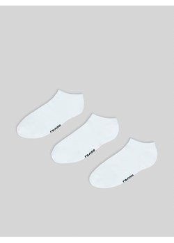 Cropp - 3 pack białych skarpetek - biały ze sklepu Cropp w kategorii Skarpetki męskie - zdjęcie 141544223