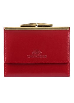 Średnia portmonetka damska skórzana czerwona ze sklepu WITTCHEN w kategorii Portfele damskie - zdjęcie 141554042