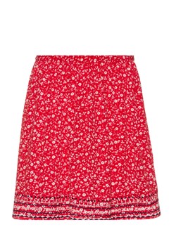 spódniczka damska tommy jeans czerwona w kwiatki ze sklepu Royal Shop w kategorii Spódnice - zdjęcie 141563794