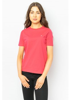 t-shirt damski calvin klein k20k202021 różowy ze sklepu Royal Shop w kategorii Bluzki damskie - zdjęcie 141565552