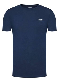 t-shirt męski pepe jeans pm508212 granatowy ze sklepu Royal Shop w kategorii T-shirty męskie - zdjęcie 141566033