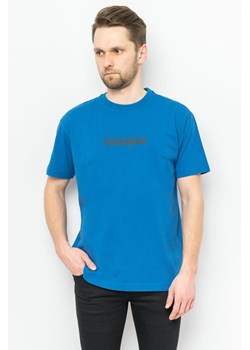 t-shirt męski napapijri np0a4gdrb niebieski ze sklepu Royal Shop w kategorii T-shirty męskie - zdjęcie 141566344