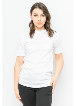 t-shirt damski silvian heach cvp22159ts biały ze sklepu Royal Shop w kategorii Bluzki damskie - zdjęcie 141566932
